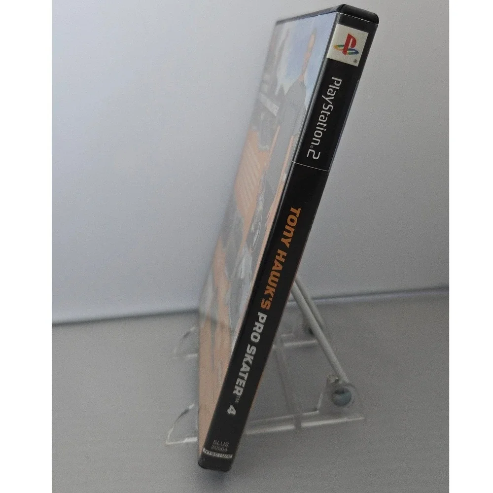 Tony Hawk's Pro Skater 4 (Sony PlayStation 2, 2002) Case & Manual - NO GAME